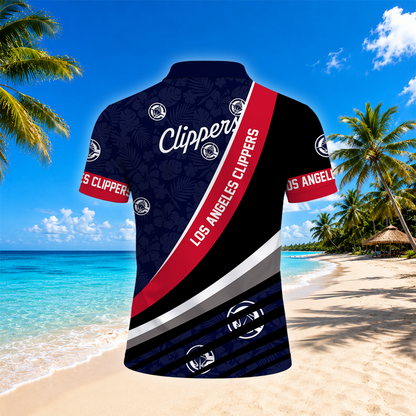 [HOT DEAL] NEW CUSTOMIZED NBA10 LCL LOS ANGELES CLIPPERS POLO SHIRT