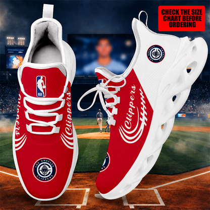[HOT DEAL] NEW CUSTOMIZED NBA10 LCL LOS ANGELES CLIPPERS MAX SOUL SHOES