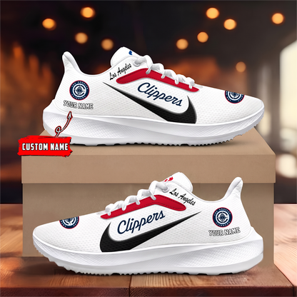 [HOT DEAL] NEW CUSTOMIZED NBA10 LCL LOS ANGELES CLIPPERS ROAD RUNNING SHOES