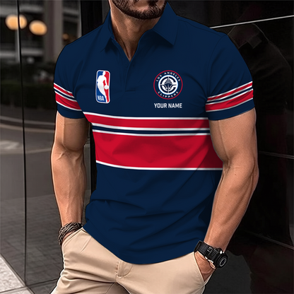 [HOT DEAL] NEW CUSTOMIZED NBA10 LCL LOS ANGELES CLIPPERS POLO SHIRT