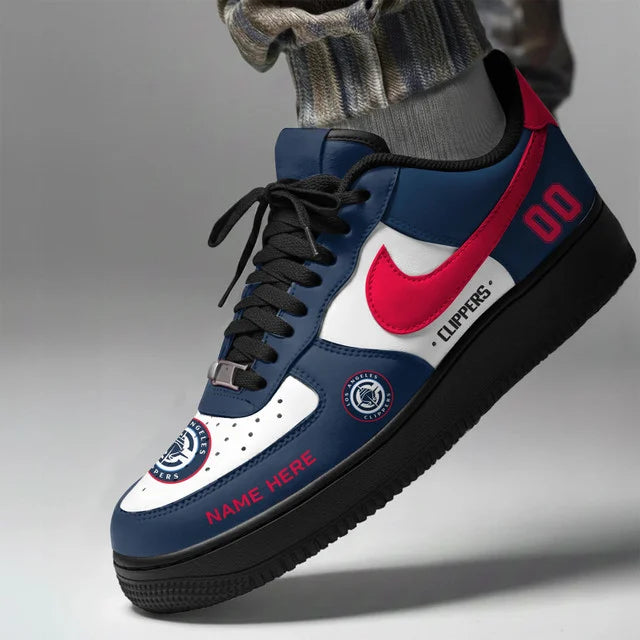[HOT DEAL] NEW CUSTOMIZED NBA10 LCL LOS ANGELES CLIPPERS AF1 SHOES