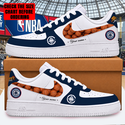 LIMITED EDITION - NEW CUSTOMIZED NBA10 LCL LOS ANGELES CLIPPERS AF1 SHOES