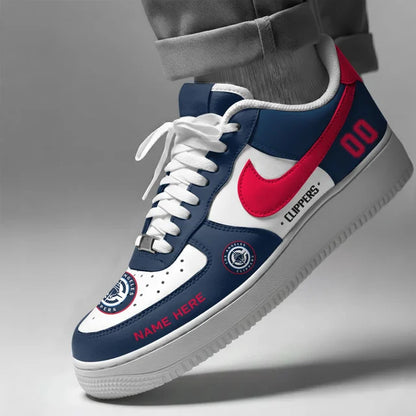 [HOT DEAL] NEW CUSTOMIZED NBA10 LCL LOS ANGELES CLIPPERS AF1 SHOES