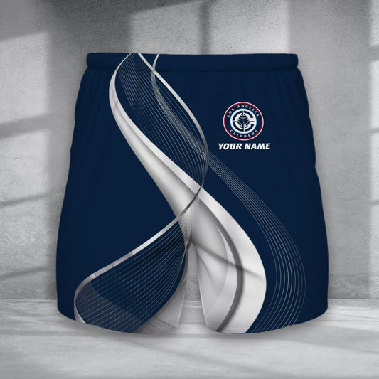 LIMITED EDITION - NEW CUSTOMIZED NBA10 LCL LOS ANGELES CLIPPERS SHORT PANTS