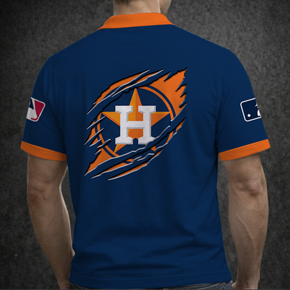 [FLASH SALE] NEW CUSTOMIZED MLB10 HAS HOUSTON ASTROS POLO SHIRT