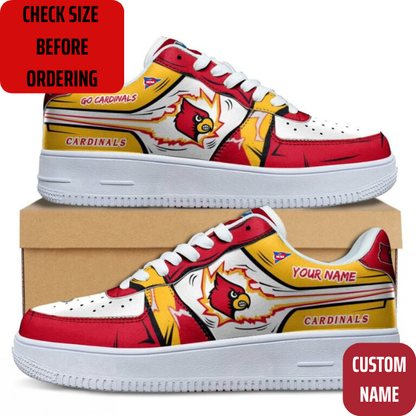 VIRAL EDITION - NEW CUSTOMIZED NCAA FBS08 ABC ALABAMA CRIMSON TIDE AF1 SHOES