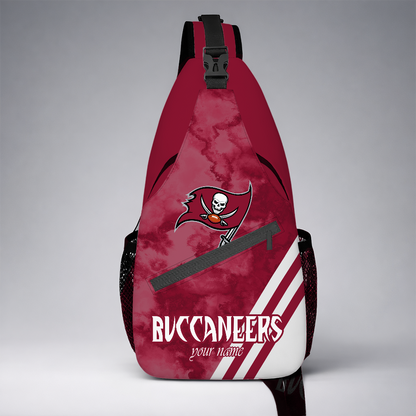 [SPECIAL OFFER] NEW CUSTOMIZED NFL10 TBB TAMPA BAY BUCCANEERS SLING BAG