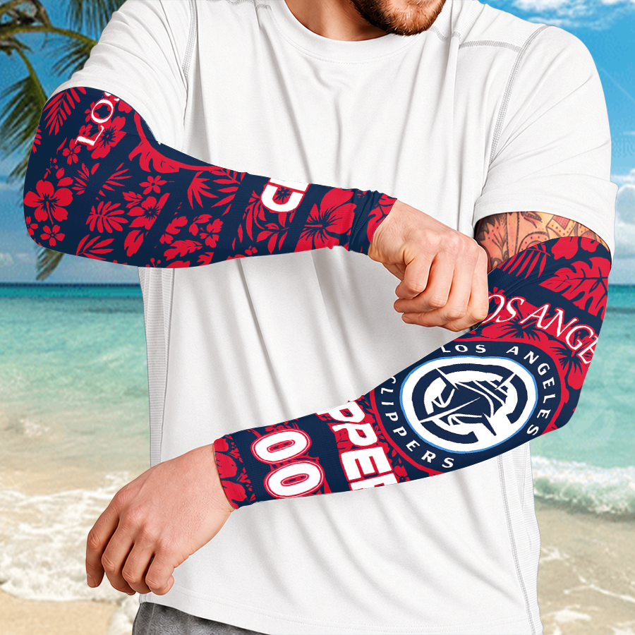 [HOT DEAL] NEW CUSTOMIZED NBA10 LCL LOS ANGELES CLIPPERS SUN ARM SLEEVES