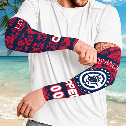 [HOT DEAL] NEW CUSTOMIZED NBA10 LCL LOS ANGELES CLIPPERS SUN ARM SLEEVES