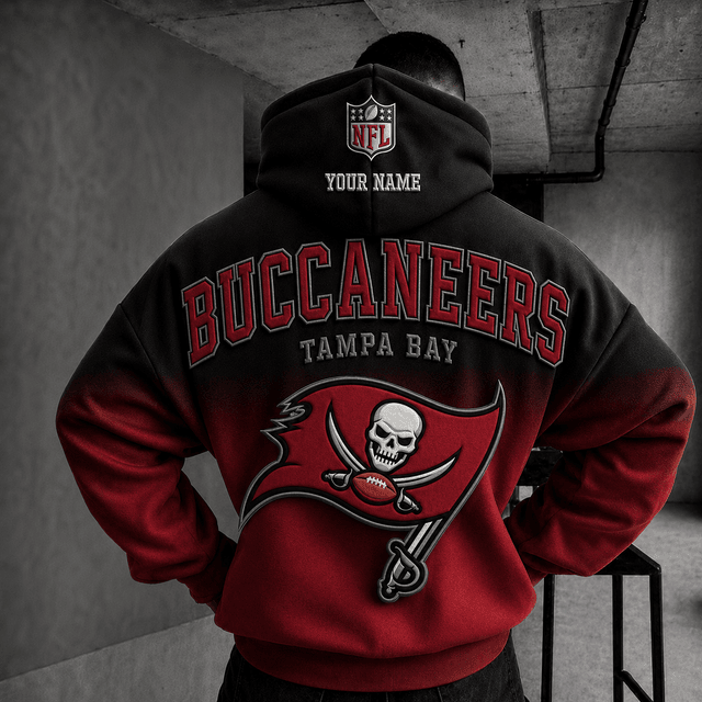 EXCLUSIVE EDITION - NEW CUSTOMIZED NFL10 TBB TAMPA BAY BUCCANEERS HOODIE, ZIP HOODIE, POLO SHIRT, ZIP POLO SHIRT, T-SHIRT & SWEATSHIRT