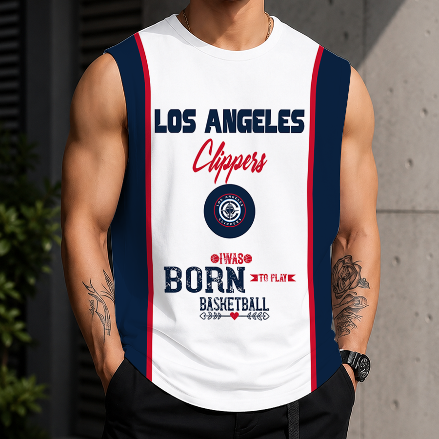 [HOT DEAL] NEW CUSTOMIZED NBA10 LCL LOS ANGELES CLIPPERS TANK TOP