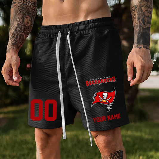 ELITE EDITION - NEW CUSTOMIZED NFL10 TBB TAMPA BAY BUCCANEERS SHORT PANTS