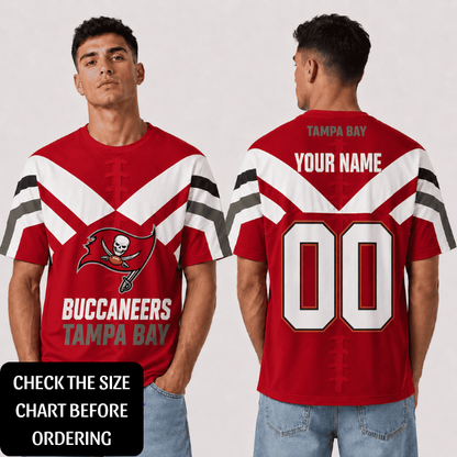 VIRAL EDITION - NEW CUSTOMIZED NFL10 TBB TAMPA BAY BUCCANEERS T-SHIRT, POLO SHIRT, ZIP POLO SHIRT, HOODIE, ZIP HOODIE & SWEATSHIRT