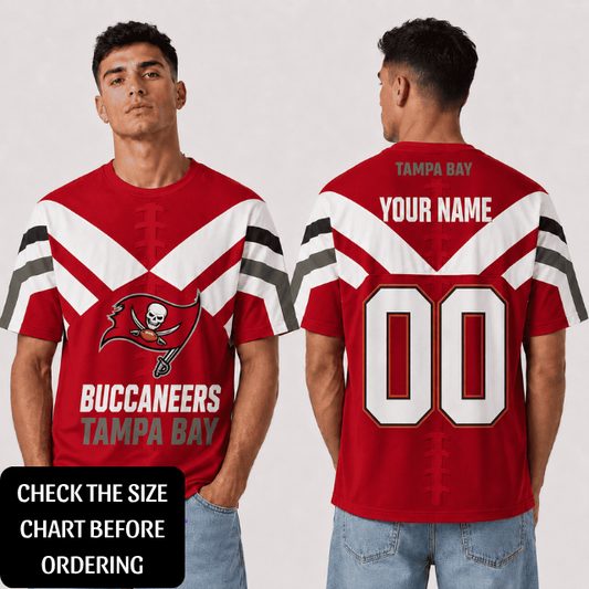 VIRAL EDITION - NEW CUSTOMIZED NFL10 TBB TAMPA BAY BUCCANEERS T-SHIRT, POLO SHIRT, ZIP POLO SHIRT, HOODIE, ZIP HOODIE & SWEATSHIRT