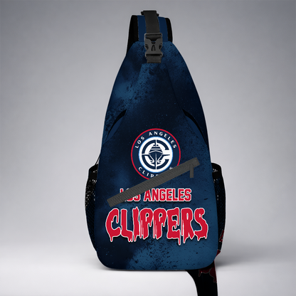 [HOT DEAL]  NEW CUSTOMIZED NBA10 LCL LOS ANGELES CLIPPERS SLING BAG