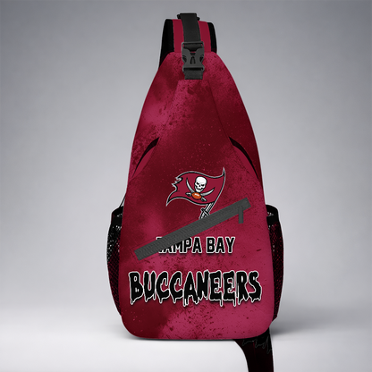 [SPECIAL OFFER] NEW CUSTOMIZED NFL10 TBB TAMPA BAY BUCCANEERS SLING BAG