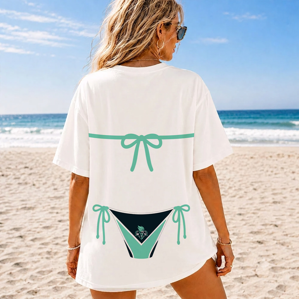 [FAN FAVORITE] NEW CUSTOMIZED WNBA10 NYL NEW YORK LIBERTY T-SHIRT