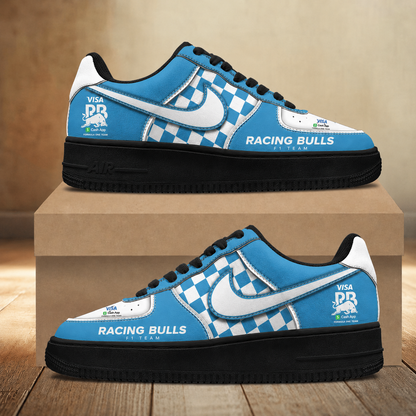 LIMITED RUN - NEW CUSTOMIZED F110 VCARB RACING BULLS AF1 SNEAKERS