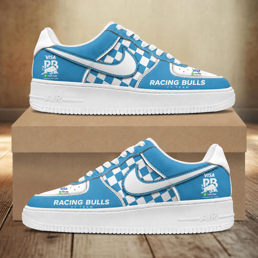 LIMITED RUN - NEW CUSTOMIZED F110 VCARB RACING BULLS AF1 SNEAKERS