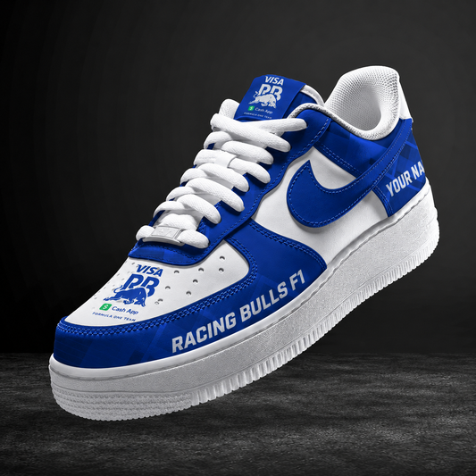 LIMITED RUN - NEW CUSTOMIZED F110 VCARB RACING BULLS AF1 SNEAKERS