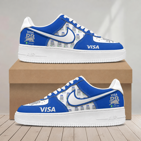 LIMITED RUN - NEW CUSTOMIZED F110 VCARB RACING BULLS AF1 SNEAKERS