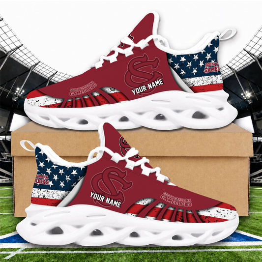 [FAN FAVORITE] NEW CUSTOMIZED NCAA CWS10 SCG SOUTH CAROLINA GAMECOCKS UNISEX CLUNKY SNEAKERS