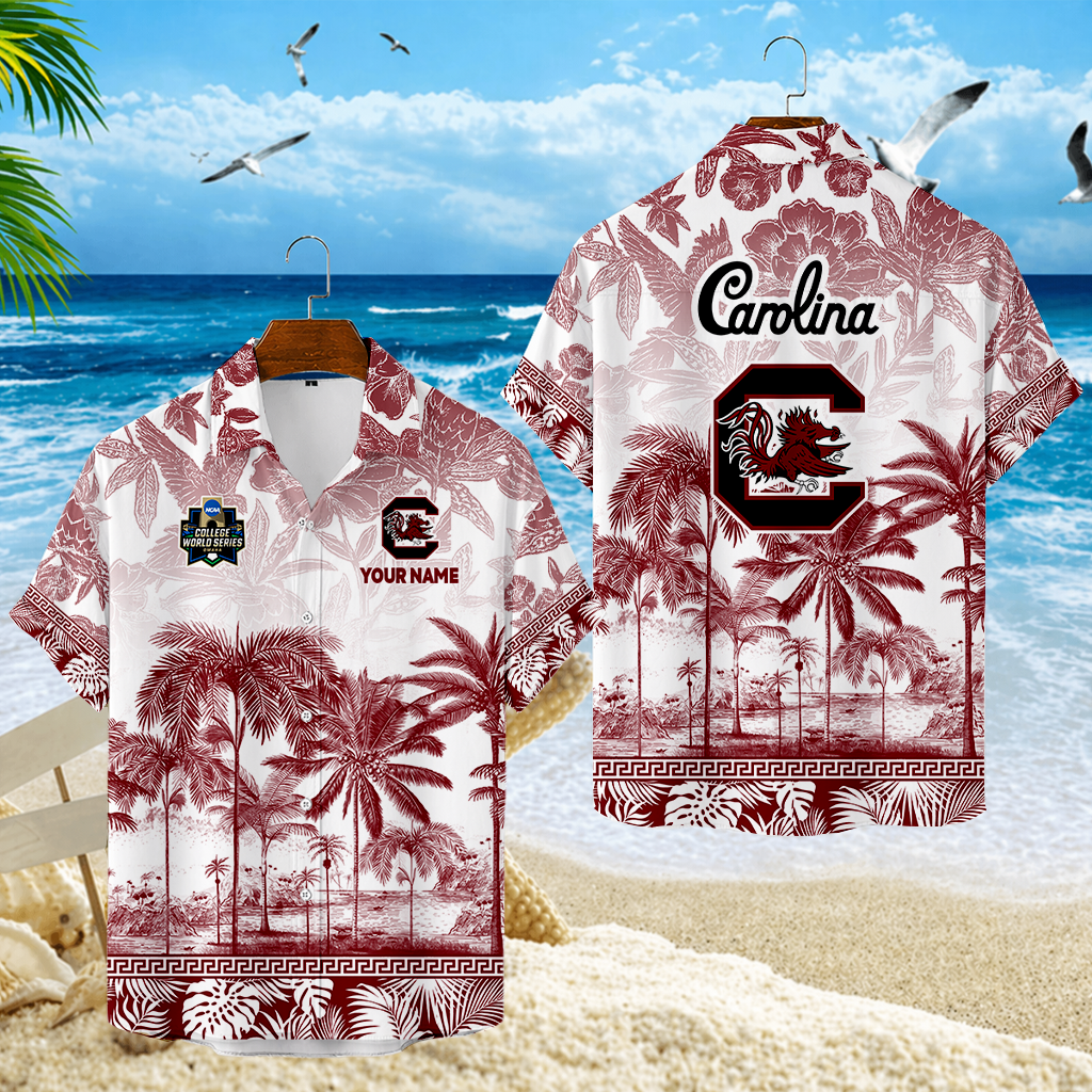 LIMITED EDITION - NEW CUSTOMIZED CWS10 SCG SOUTH CAROLINA GAMECOCKS UNISEX HAWAIIAN SHIRT