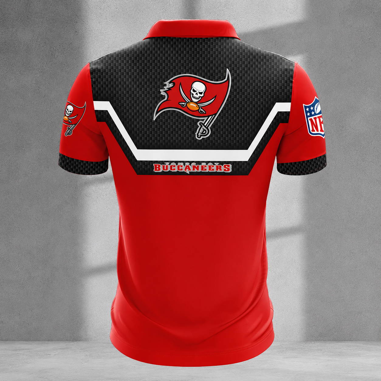 LIMITED EDITION - NEW CUSTOMIZED NFL10 TBB TAMPA BAY BUCCANEERS T-SHIRT, POLO SHIRT, ZIP POLO SHIRT, SWEATSHIRT, HOODIE & ZIP HOODIE
