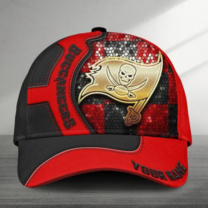LIMITED EDITION - NEW CUSTOMIZED NFL10 TBB TAMPA BAY BUCCANEERS CLASSIC CAP
