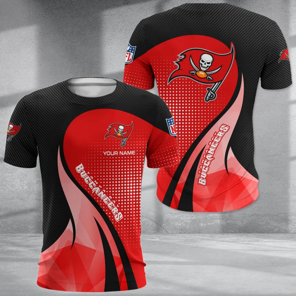 LIMITED EDITION - NEW CUSTOMIZED NFL10 TBB TAMPA BAY BUCCANEERS POLO, T-SHIRT & SHORT PANTS SET