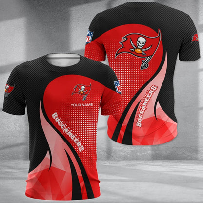 LIMITED EDITION - NEW CUSTOMIZED NFL10 TBB TAMPA BAY BUCCANEERS POLO, T-SHIRT & SHORT PANTS SET