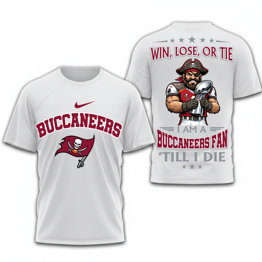 LIMITED EDITION - NEW CUSTOMIZED NFL10 TBB TAMPA BAY BUCCANEERS UNISEX T-SHIRT, POLO, HOODIE & JACKETS