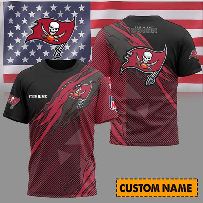 LIMITED EDITION - NEW CUSTOMIZED NFL10 TBB TAMPA BAY BUCCANEERS T-SHIRT, POLO SHIRT, ZIP POLO SHIRT, SWEATSHIRT, HOODIE & ZIP HOODIE