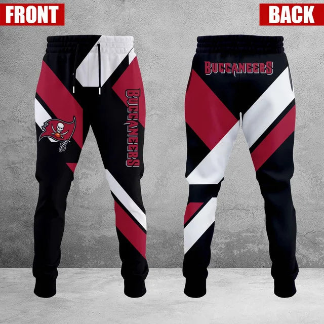 LIMITED EDITION - NEW CUSTOMIZED NFL10 TBB TAMPA BAY BUCCANEERS SWEATPANTS