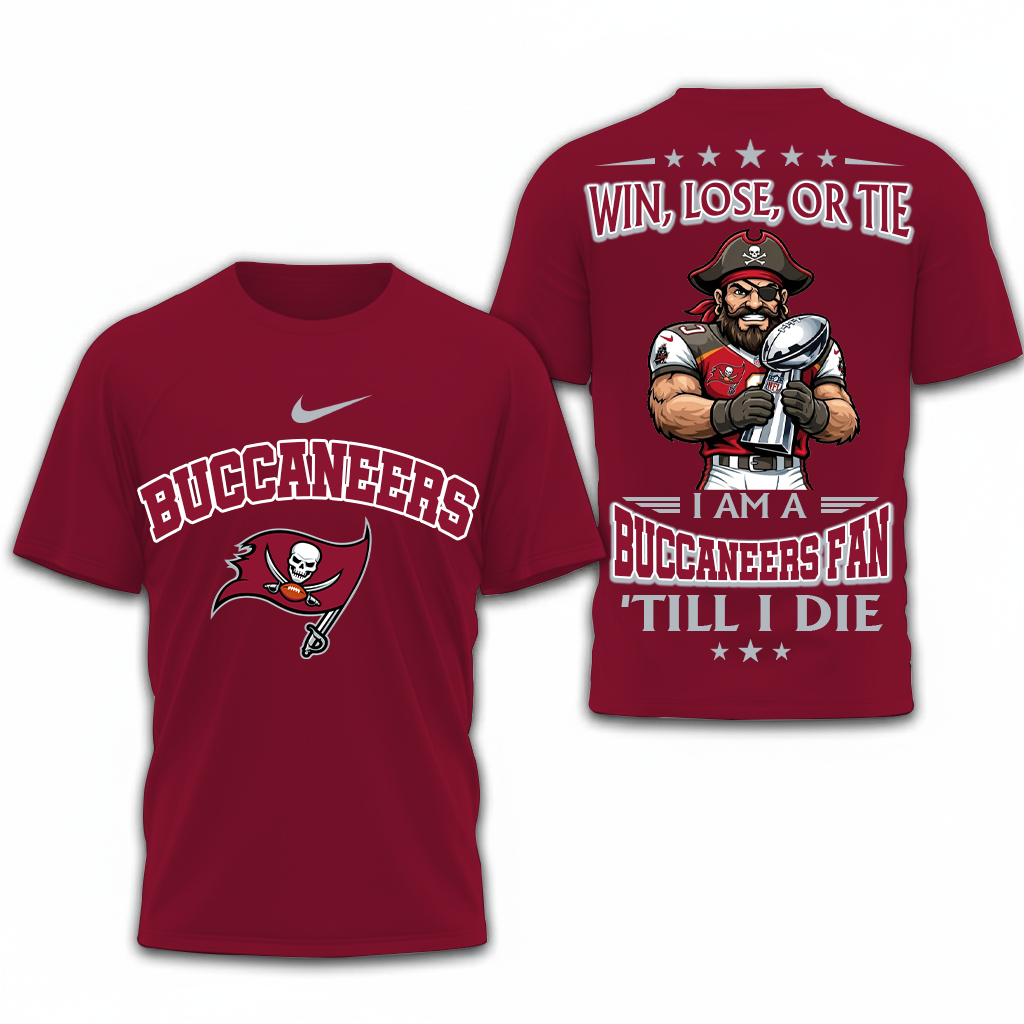 LIMITED EDITION - NEW CUSTOMIZED NFL10 TBB TAMPA BAY BUCCANEERS UNISEX T-SHIRT, POLO, HOODIE & JACKETS
