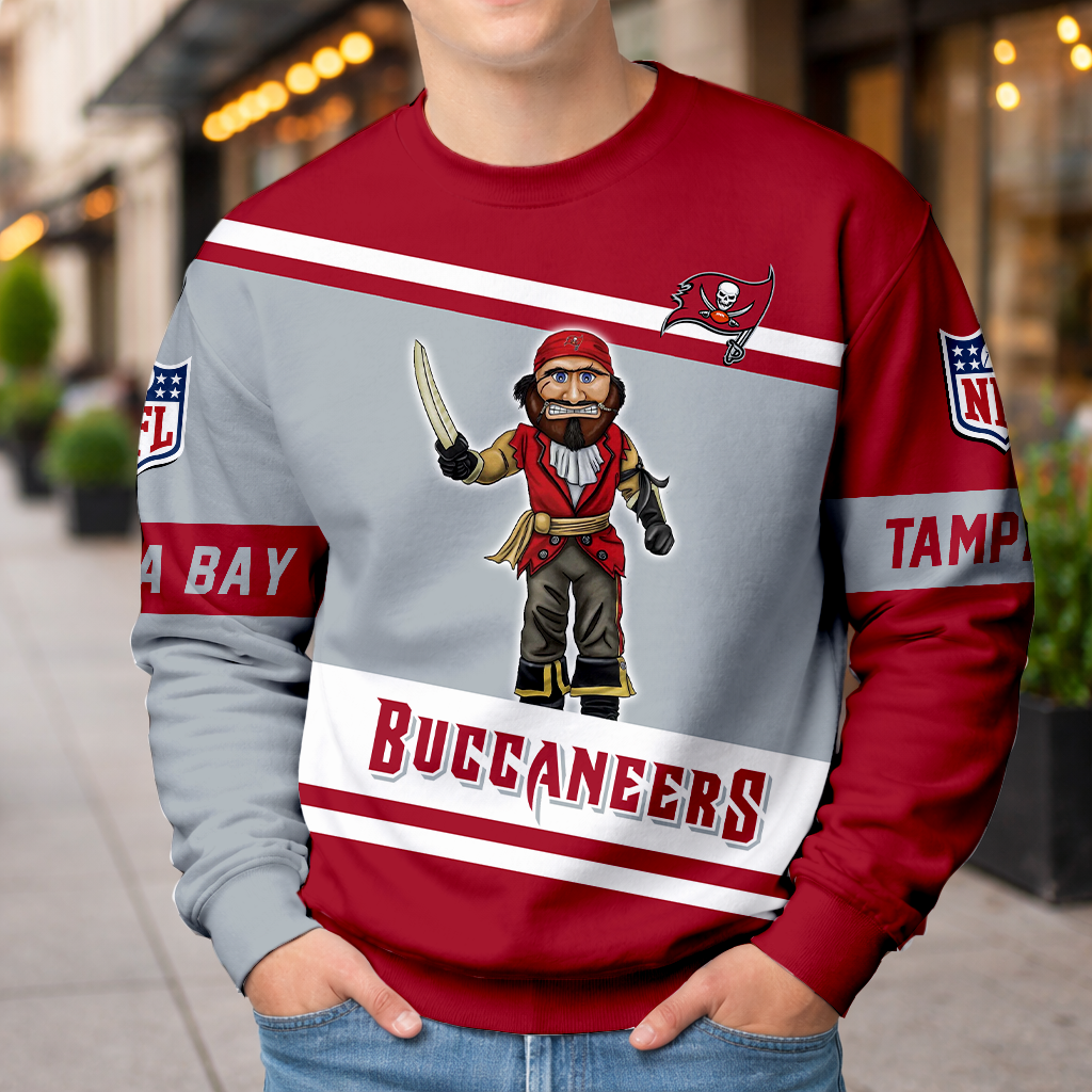 LIMITED EDITION - NEW CUSTOMIZED NFL10 TBB TAMPA BAY BUCCANEERS UNISEX T-SHIRT, POLO, HOODIE & JACKETS
