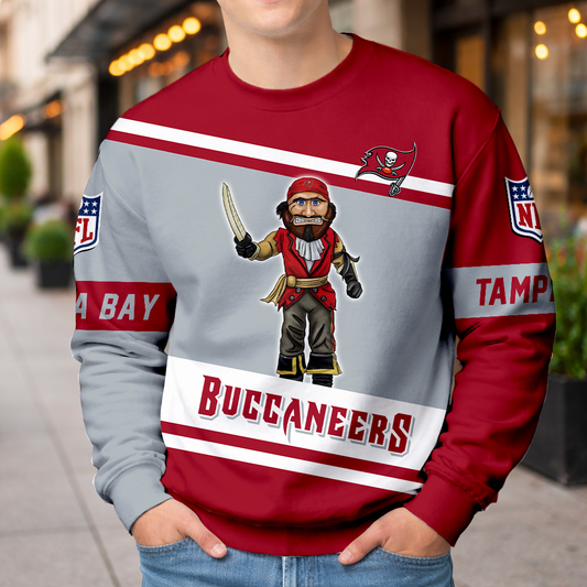LIMITED EDITION - NEW CUSTOMIZED NFL10 TBB TAMPA BAY BUCCANEERS UNISEX T-SHIRT, POLO, HOODIE & JACKETS