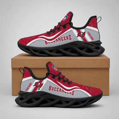 SPECIAL EDITION - NEW CUSTOMIZED NFL10 TBB TAMPA BAY BUCCANEERS MAX SOUL SHOES