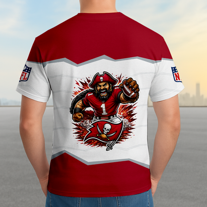 LIMITED EDITION - NEW CUSTOMIZED NFL10 TBB TAMPA BAY BUCCANEERS UNISEX T-SHIRT, SWEASHIRTS, HOODIE & JACKETS