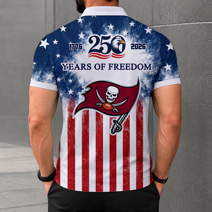 LIMITED EDITION - NEW CUSTOMIZED NFL10 TBB TAMPA BAY BUCCANEERS POLO SHIRT, ZIP POLO SHIRT & T-SHIRTS