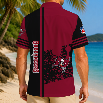 LIMITED EDITION - NEW CUSTOMIZED NFL10 TBB TAMPA BAY BUCCANEERS UNISEX HAWAIIAN SHIRT