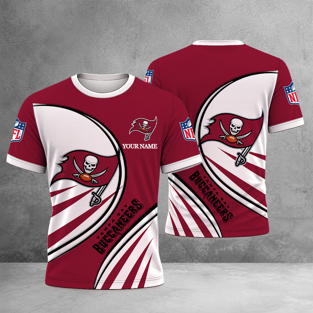 LIMITED EDITION - NEW CUSTOMIZED NFL10 TBB TAMPA BAY BUCCANEERS T-SHIRT, POLO SHIRT, ZIP POLO SHIRT, SWEATSHIRT, HOODIE & ZIP HOODIE