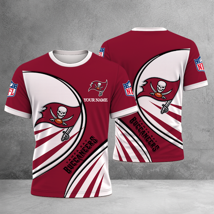 LIMITED EDITION - NEW CUSTOMIZED NFL10 TBB TAMPA BAY BUCCANEERS T-SHIRT, POLO SHIRT, ZIP POLO SHIRT, SWEATSHIRT, HOODIE & ZIP HOODIE