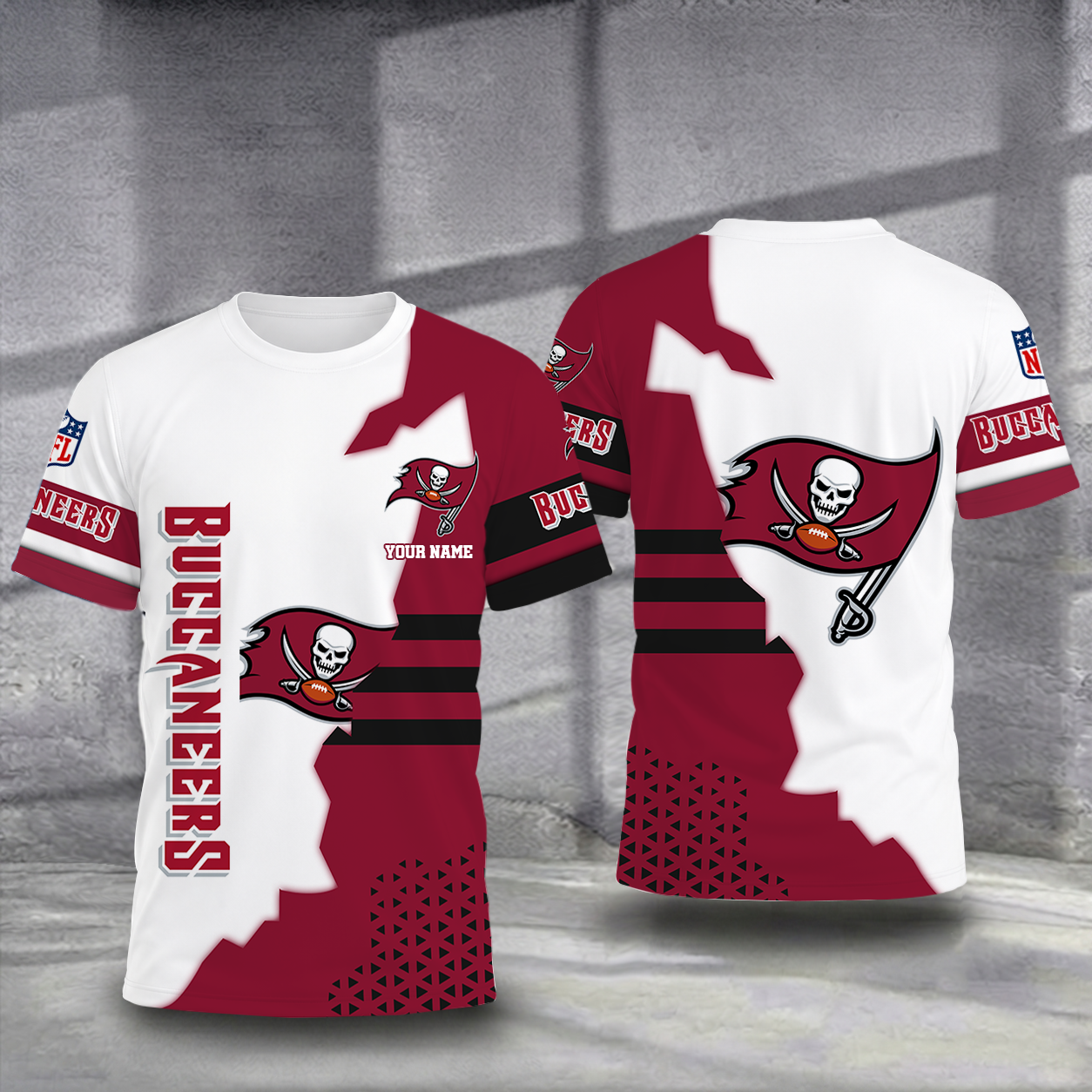 LIMITED EDITION - NEW CUSTOMIZED NFL10 TBB TAMPA BAY BUCCANEERS T-SHIRT, POLO SHIRT, ZIP POLO SHIRT, SWEATSHIRT, HOODIE & ZIP HOODIE