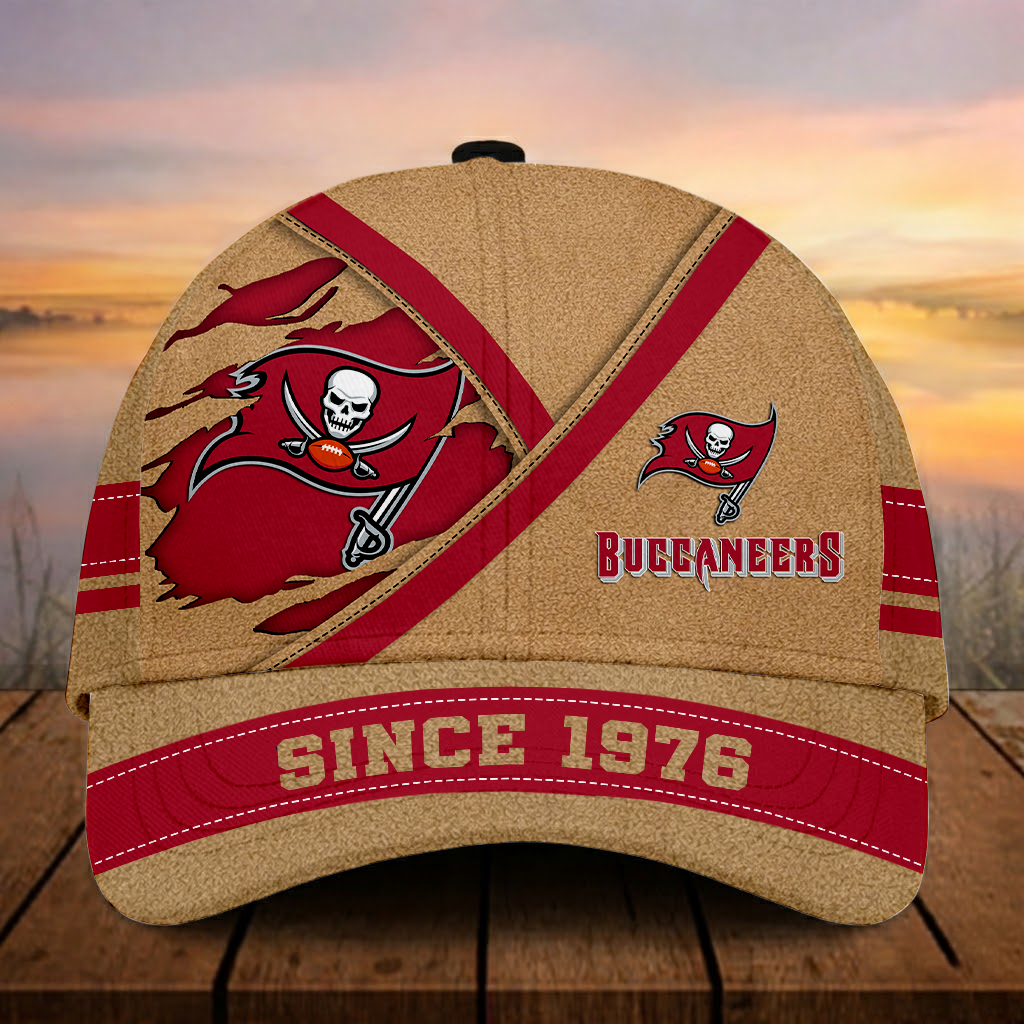 LIMITED EDITION - NEW CUSTOMIZED NFL10 TBB TAMPA BAY BUCCANEERS CLASSIC CAP