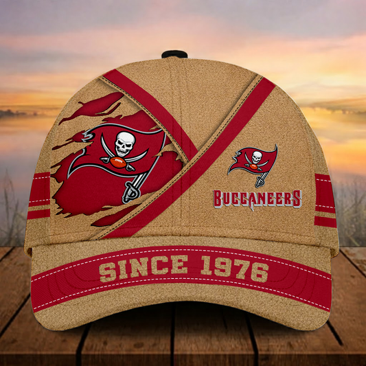 LIMITED EDITION - NEW CUSTOMIZED NFL10 TBB TAMPA BAY BUCCANEERS CLASSIC CAP
