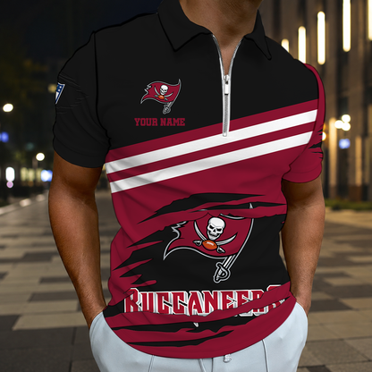 LIMITED EDITION - NEW CUSTOMIZED NFL10 TBB TAMPA BAY BUCCANEERS T-SHIRT, POLO SHIRT, ZIP POLO SHIRT, SWEATSHIRT, HOODIE & ZIP HOODIE
