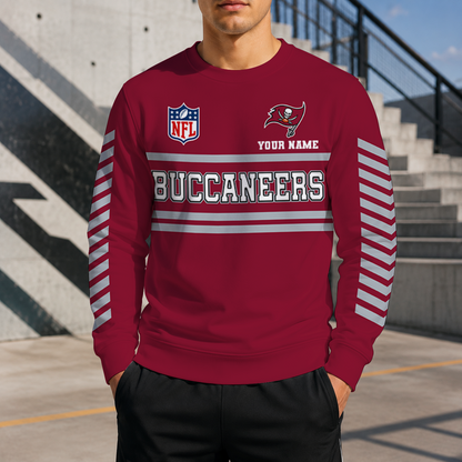 LIMITED EDITION - NEW CUSTOMIZED NFL10 TBB TAMPA BAY BUCCANEERS UNISEX SWEATSHIRT