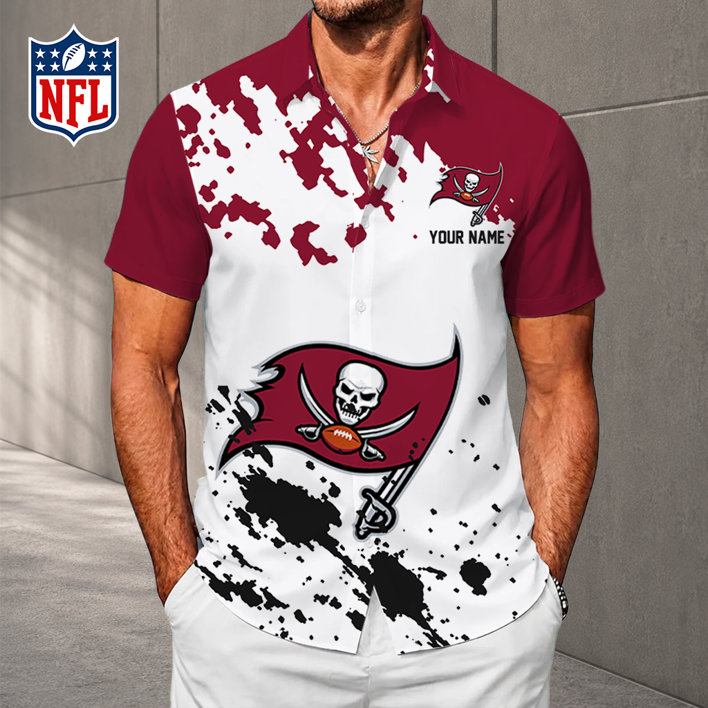 LIMITED EDITION - NEW CUSTOMIZED NFL10 TBB TAMPA BAY BUCCANEERS UNISEX HAWAIIAN SHIRT