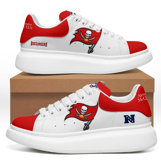 [SPECIAL OFFER] NEW CUSTOMIZED NFL10 TBB TAMPA BAY BUCCANEERS MCQUEEN SHOES